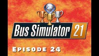 Bus Simulator 21 (KING OF THE BAY/ALL COLLECTIBLES TROPHIES!!!) ep. 24