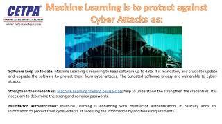 Machine Learning Help To Detect Cyber Attacks