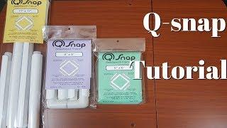 Flosstube #109 Q snap tutorial!!