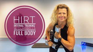 40 MIN FULL BODY HIRT | High intensity resistance training at home | Workout by AC