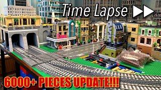 My Biggest LEGO City Update Ever? Over 6000 Pieces!!! | JuMa City 2.0 Update 8