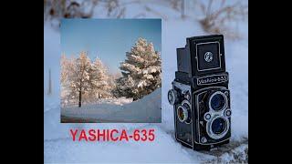 Yashica 635 TLR with sample Photos, Film Loading, 6x6 film