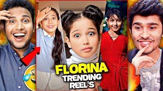 Florina Gogoi Latest Instagram Trending Reels Reaction  | #florina | V2funreacts