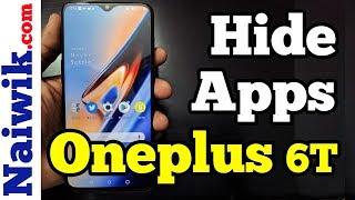 How to Hide Apps in Oneplus 6T