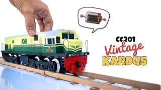 How to Make GE-U18C (CC201) Locomotive with Cardboard