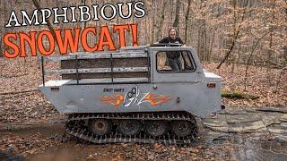 Thiokol Swamp Spryte - Legendary Amphibious Snowcat Tracked Vehicle - Stacey David's Gearz S18 E5