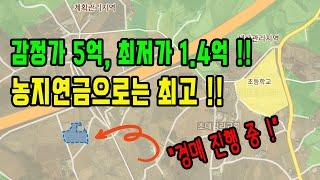 (현재 경매 중!) 매입과 동시에 3.5억 수익나는 대박 농지 공개 ! /자기자본 없이도 취득할 수 있는 대박 농지 ! /토지경매 /농지연금 월 600만원 받는 노하우 대공개