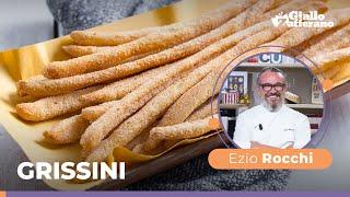 GRISSINI: la RICETTA PERFETTA dello Chef Ezio Rocchi