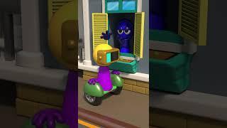 Sprunki PURPLE On Hoverboard! (Sprunki 3D)