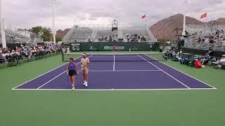 Andrey Rublev and Casper Ruud star in mixed doubles | Court level highlights