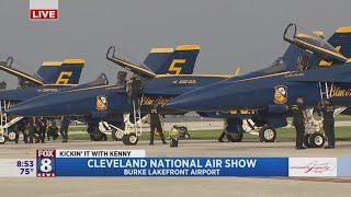 Kenny's got his eye on the sky previewing the 2024 Cleveland National Air Show