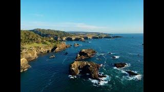 Mendocino drone video