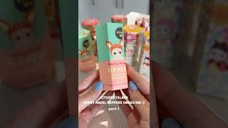 ASMR Sonny Angel HIPPERS Unboxing!Part 1 #sonnyangel #toyunboxing #blindbox