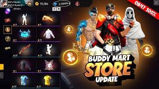 OB47 New Buddy Mart Token Store Update | New Event Free Fire Bangladesh Server | Free Fire New Event