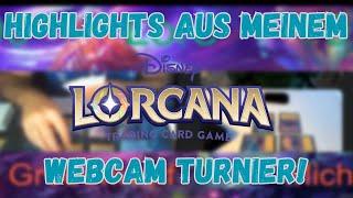 Die HIGHLIGHTS von meinem EIGENEN Disney Lorcana Webcam Turnier! [Stream-Highlight] Ger/DE