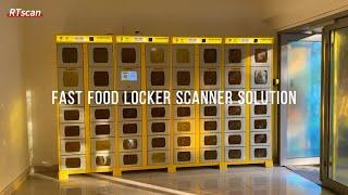 Fast Food Locker Scanner Solution