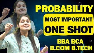 Probability one shot|Statistics|Business Statistics|BBA|BCA|B.COM|B.TECH|DreamMaths