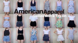 AMERICAN APPAREL COLLECTION & TRY ON | 150+ items