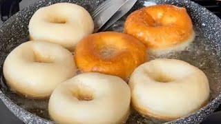 NEVER absorbs oilPERFECT delicious rising yeast donut recipe