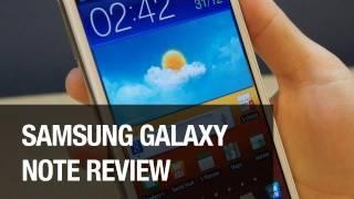 Samsung Galaxy Note Review