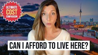 THE SHOCKING Cost of Living in USA vs. Germany (Part 2) | HOUSING, UTILITIES, TRANSPORTATION & FOOD