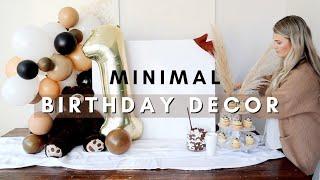 Decorate with me for a birthday party | at home birthday party ideas for boys