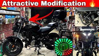 attractive modification for Hero Xtreme 125r | Loading with the accessories | Modified Xtreme 125r