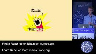 React-spring: on animations and hooks -  Alec Larson @alecdotbiz at @ReactEurope 2019