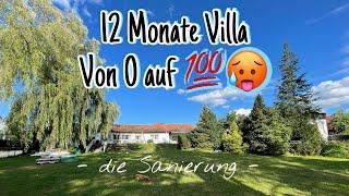 12 Monate unsere Villa - die Sanierung