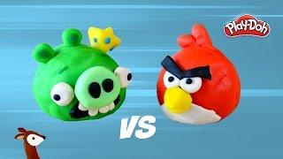 Angry Birds Play-Doh Red Bird Tutorial