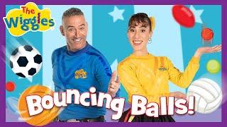 Bouncing Balls - The Wiggles ️ Fun Kids Song - Join the Playtime Adventure!