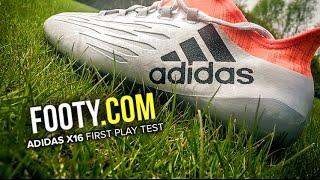 adidas X16 1 AG Mercury Pack Playtest - FOOTY.COM