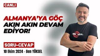  ALMANYA'YA GÖÇ HIZ KESMEKSİZİN DEVAM EDİYOR! Soru-cevap canlı yayın @benyuxel