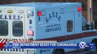 Fire department ready for coronavirus