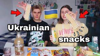 showing y'all what snacks we have in Ukraine