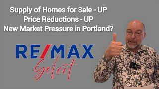 Inventory of Homes for Sale & Price Reductions are up in Portland Real Estate. Prices Pressured?