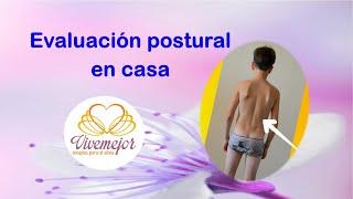 Cómo hacer una evaluación postural a un niño en casa 