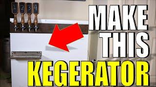 How to Build a KEGERATOR or KEEZER for DRAFT Beer at Home | STEP-BY-STEP