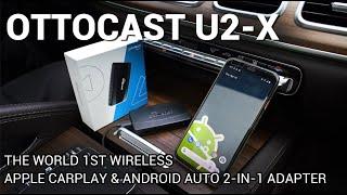 Ottocast | U2-X - The world 1st wireless Apple CarPlay & Android Auto 2-in-1 adapter