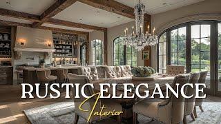 Rustic Elegance Interior Decor: Timeless Charm Meets Modern Comfort