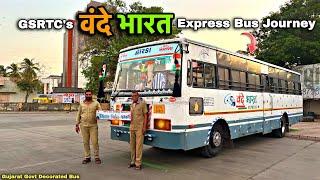 GSRTC's वंदे भारत Express Bus Journey  | Jamnagar to Upleta | EP16 | Vande Bharat Bus | GSRTC