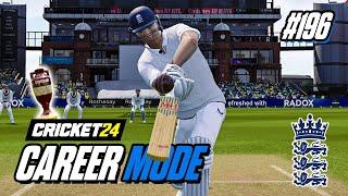 CRICKET 24 | CAREER MODE #196 | RUNS AT HOME!?