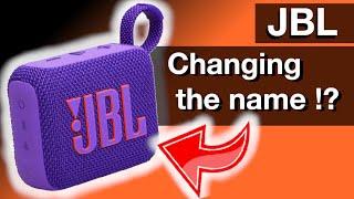 Permanently changing the pairing name of my JBL speaker