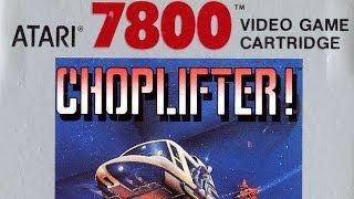 Classic Game Room HD - CHOPLIFTER! for Atari 7800 review