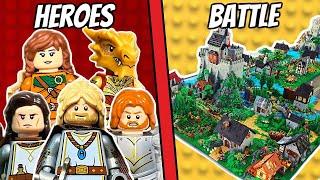 Building A LEGO Medieval WORLD Using D&D Minifigures