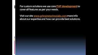 Effective Web Development Services by GR Brains TechnoLabs