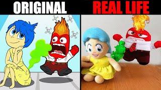 JOY's DREAM | Best TikToks of Inside Out 2 |  | Original vs Real Life