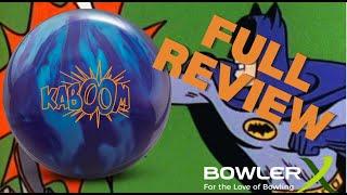 Columbia 300 KABOOM Bowling Ball Video | BowlerX Full Review with JR Raymond