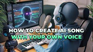 How to Create AI Song with Your Own Voice - Suno.ai Tutorial