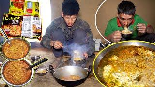 I am sharing snacks for all II Brother helping us to manage new house@AloneAdhirajnepal
